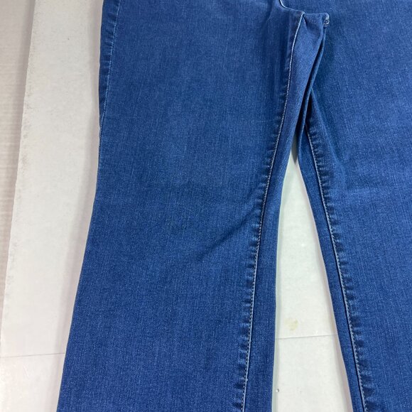 Not Your Daughters Jeans Women's 36x31* Marilyn Straight Dark Blue Denim Tag 16 - Picture 4 of 16